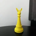 Bộ Cờ Vua Chú Thỏ Phục Sinh (Easter Bunny Chess Set) In 3D Độc Đáo - Thumbnail 9