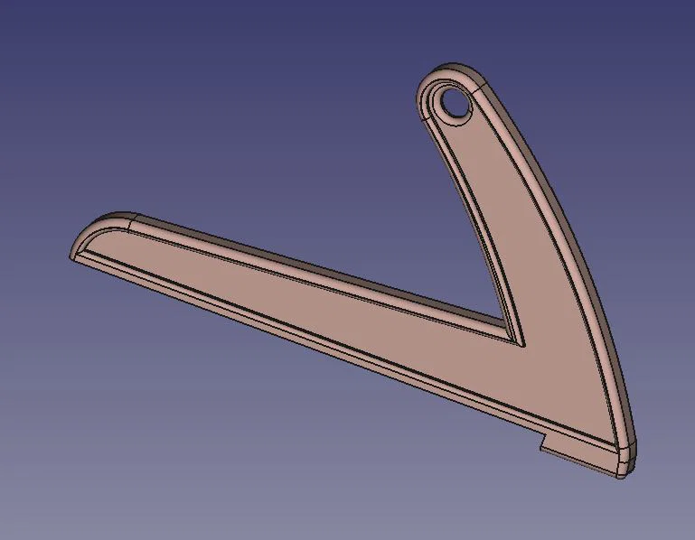 Gậy đẩy phôi an toàn (Push stick) cho máy cưa bàn in 3D - Image 1