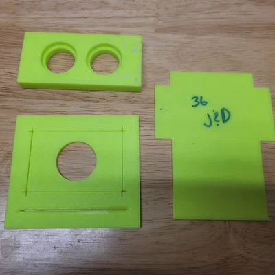 Bộ khuôn in 3D tạo hộp đựng đạn cổ Johnston and Dow