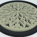 Gothic Rose Window Coaster 11 (Lót Ly Cửa Sổ Hoa Hồng Gothic) - Thumbnail 1