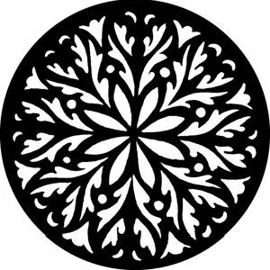 Gothic Rose Window Coaster 11 (Lót Ly Cửa Sổ Hoa Hồng Gothic)
