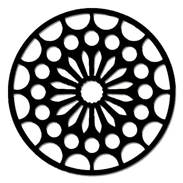 Gothic Rose Window Coaster 19 - Image 2