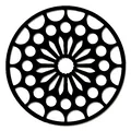 Gothic Rose Window Coaster 19 - Thumbnail 2