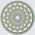 Gothic Rose Window Coaster 19 - Thumbnail 3