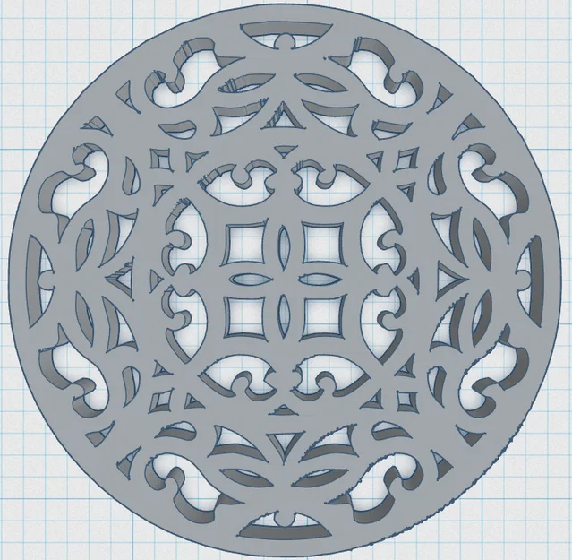 Gothic Rose Window Coaster 20 – Đế Lót Ly Cửa Sổ Hoa Hồng Gothic - Image 3