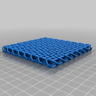 Mô hình vải lưới NASA Chainmail in 3D cực độc đáo