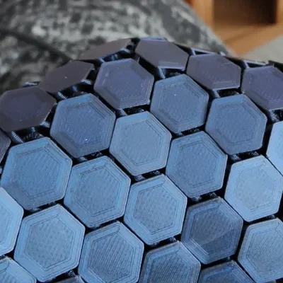 Mô hình vải lưới NASA Chainmail in 3D cực độc đáo