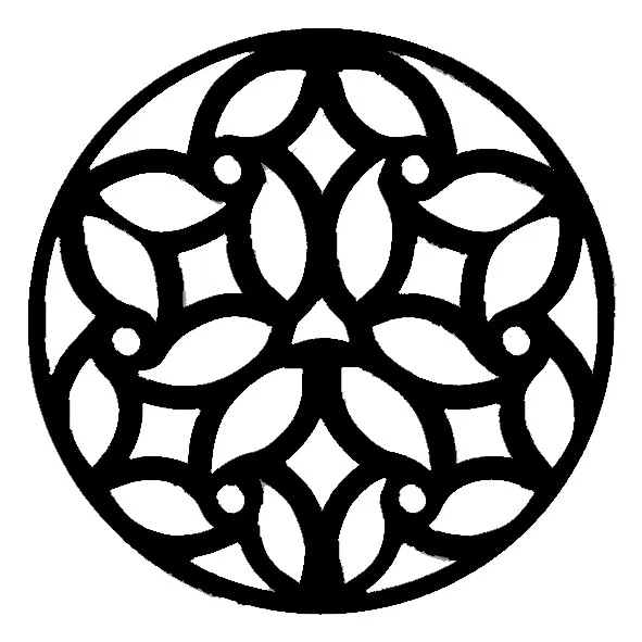 Gothic Rose Window Coaster 25 - Image 2
