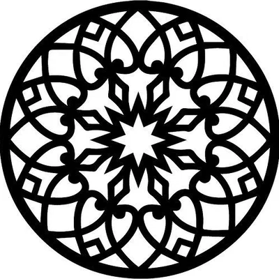 Gothic Rose Window Coaster 27 (Lót Ly Cửa Sổ Hoa Hồng Gothic)