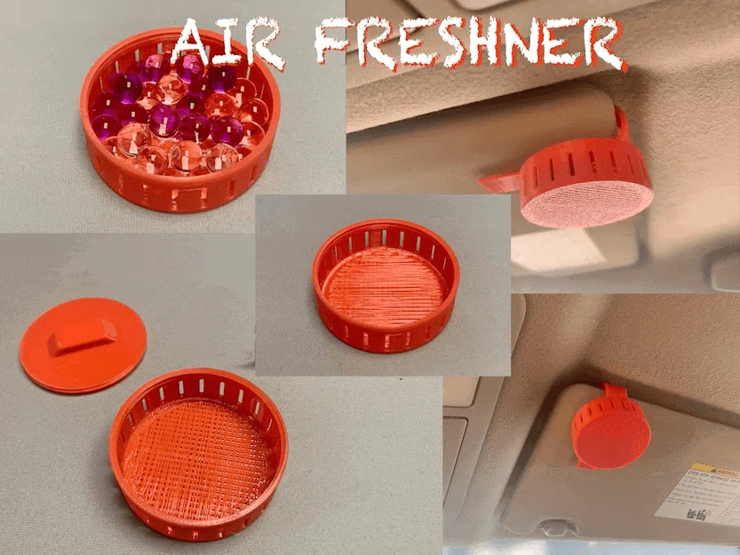 Kẹp thơm gắn tấm che nắng ô tô (Car Visor Air Freshener | Clip on) - Image 1
