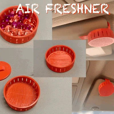 Kẹp thơm gắn tấm che nắng ô tô (Car Visor Air Freshener | Clip on)