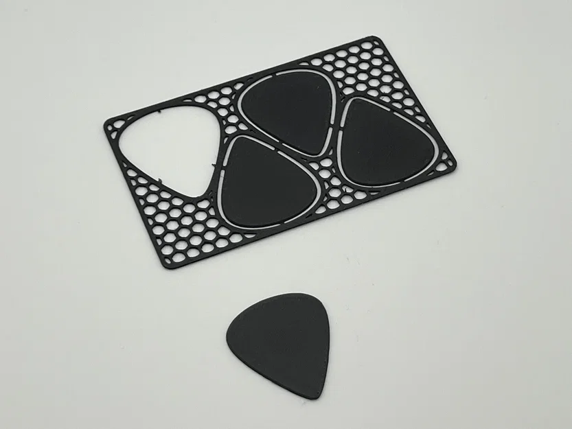 Bộ Phím Đàn Guitar Khẩn Cấp Dạng Thẻ Gọn Nhẹ Cho Nghệ Sĩ - Image 1