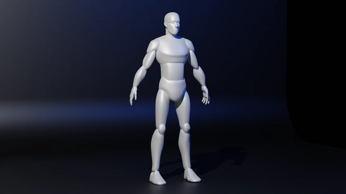 Mô hình người mẫu Dummy 3D chuẩn tỷ lệ 6ft (Miễn phí) - Image 1