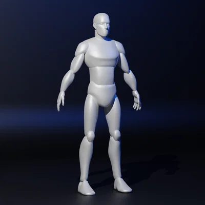 Mô hình người mẫu Dummy 3D chuẩn tỷ lệ 6ft (Miễn phí)