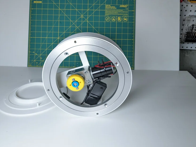 Bệ Trưng Bày Xoay Chạy Motor (Motorized Rotating Display Stand) - Image 2