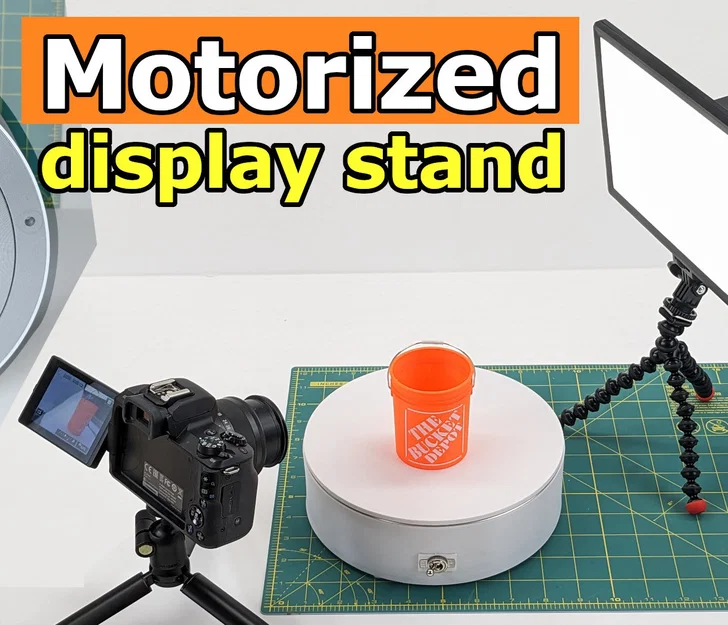 Bệ Trưng Bày Xoay Chạy Motor (Motorized Rotating Display Stand) - Image 3