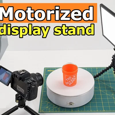 Bệ Trưng Bày Xoay Chạy Motor (Motorized Rotating Display Stand)