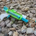 FLP-02 “Booster” – Nerf pistol double plunger, đổi nòng (swappable barrels) - Thumbnail 1