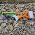 FLP-02 “Booster” – Nerf pistol double plunger, đổi nòng (swappable barrels) - Thumbnail 3