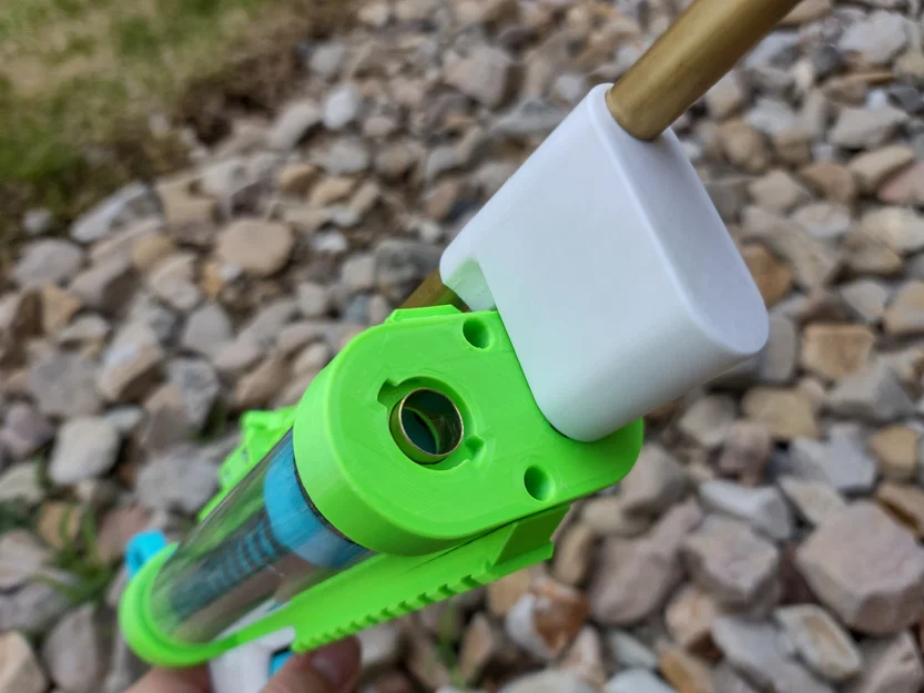 FLP-02 “Booster” – Nerf pistol double plunger, đổi nòng (swappable barrels) - Image 4