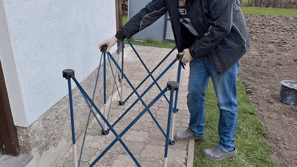 Hướng dẫn chế tạo bàn làm việc gấp gọn thông minh (DIY Folding Table) - Image 1