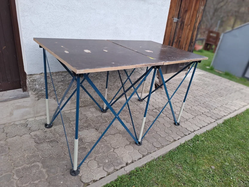 Hướng dẫn chế tạo bàn làm việc gấp gọn thông minh (DIY Folding Table) - Image 2