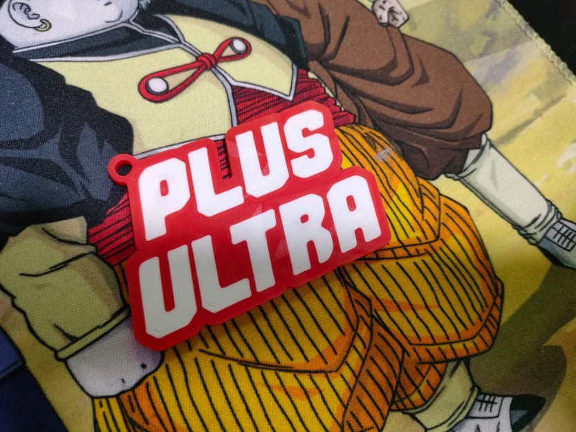 Móc khóa My Hero Academia - Plus Ultra (Hỗ trợ in màu AMS) - Image 1