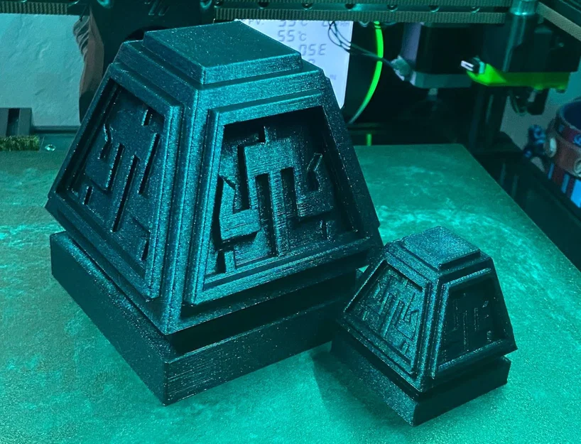 Mô hình trang trí cột trụ Precursor Subnautica 3D Printing - Image 1