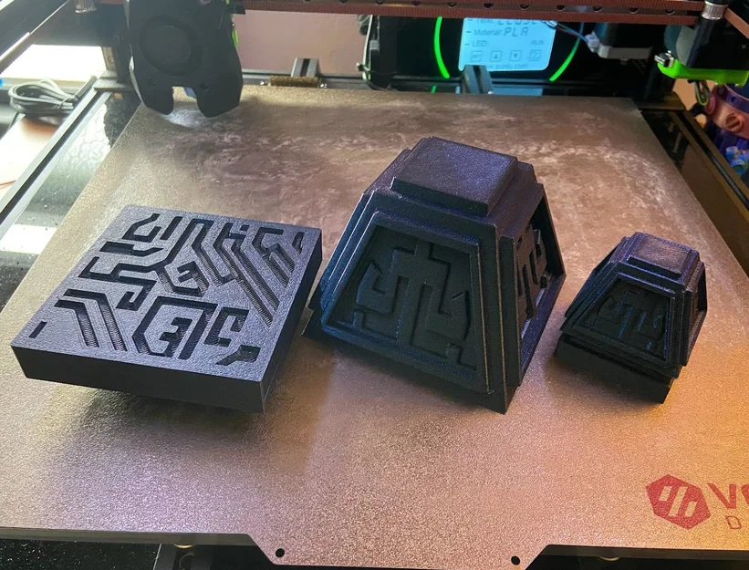 Mô hình trang trí cột trụ Precursor Subnautica 3D Printing - Image 2