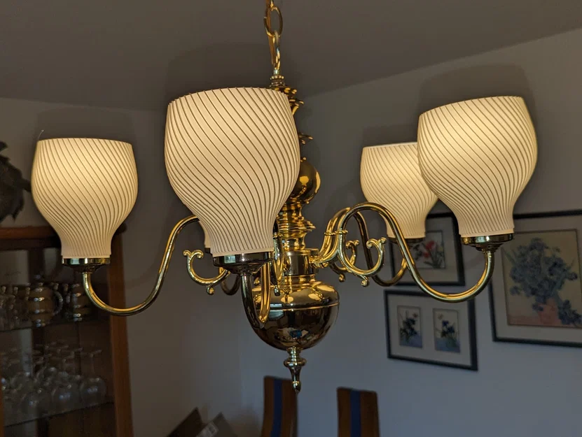 Chụp đèn cho đèn chùm (Shade for Chandelier) - Image 4