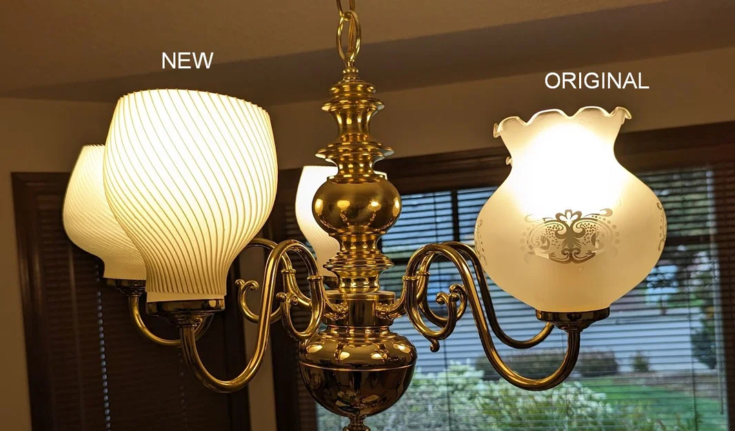 Chụp đèn cho đèn chùm (Shade for Chandelier) - Image 5