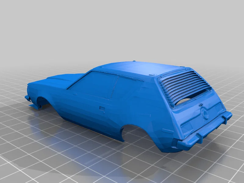 Mô hình vỏ xe AMC Gremlin tỉ lệ 1/32 cho xe đua slot car - Image 2