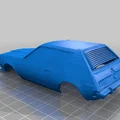 Mô hình vỏ xe AMC Gremlin tỉ lệ 1/32 cho xe đua slot car - Thumbnail 2