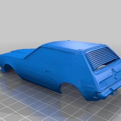 Mô hình vỏ xe AMC Gremlin tỉ lệ 1/32 cho xe đua slot car