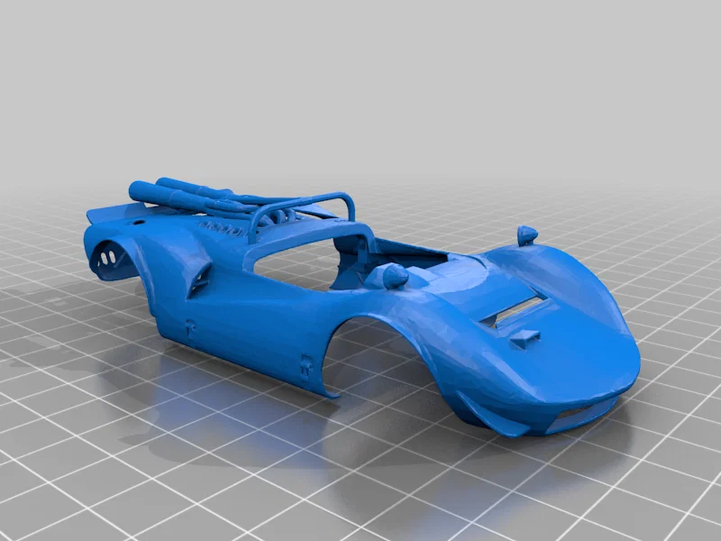 Mô hình vỏ xe đua Toyota 7 tỷ lệ 1/32 in 3D chuyên dụng - Image 1