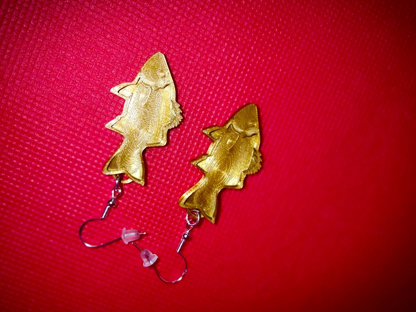 Bông tai Cá (Fish Earrings) - Image 2