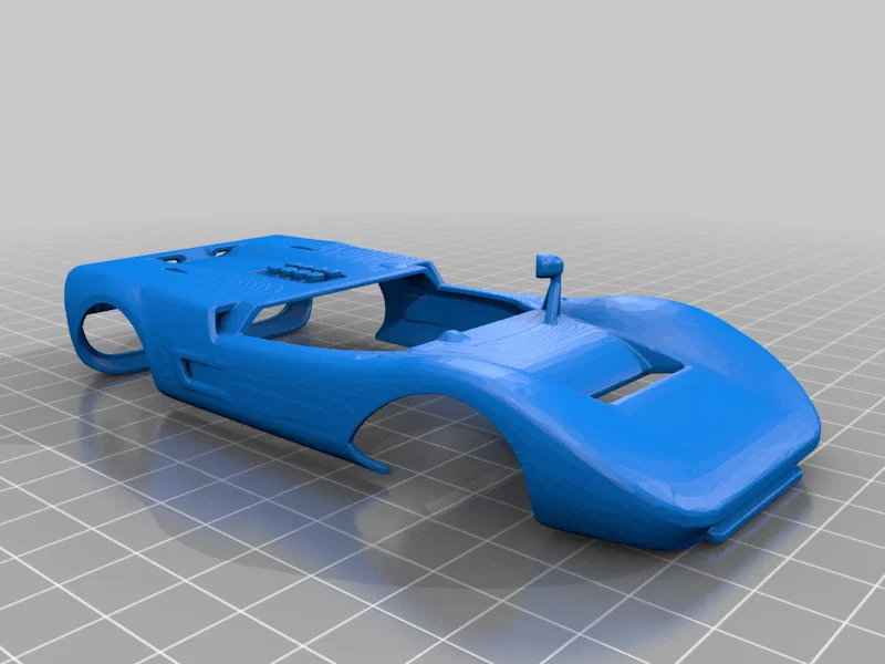 Thân vỏ Nissan R381 tỷ lệ 1/32 cho xe đua Slot Car - Image 1
