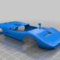 Thân vỏ Nissan R381 tỷ lệ 1/32 cho xe đua Slot Car - Thumbnail 1