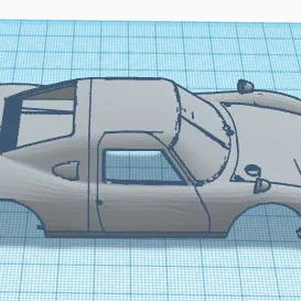 Mô hình vỏ xe Porsche 904 cho Slot Car in 3D chất lượng cao