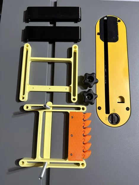 Featherboard xếp chồng, đầu thay thế (tối ưu 5/16" & Dewalt Table Saw 7491) - Image 3