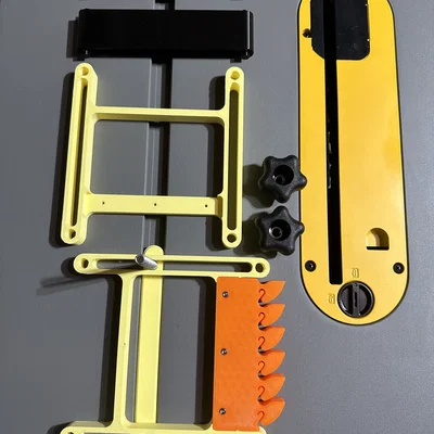 Featherboard xếp chồng, đầu thay thế (tối ưu 5/16" & Dewalt Table Saw 7491)