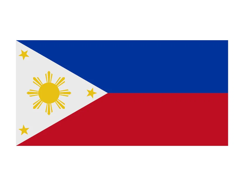 Mô hình 3D lá cờ Philippines sắc nét và dễ in - Image 1