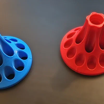 Giá đỡ cọ vẽ đa năng cho họa sĩ (Brush stand) - In 3D dễ dàng