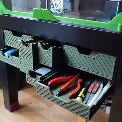 [YAOLD] Hệ hộc kéo cho Ikea “Lack” (Yet an other “Lack” drawer system)