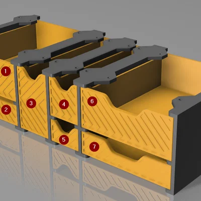 [YAOLD] Hệ hộc kéo cho Ikea “Lack” (Yet an other “Lack” drawer system)