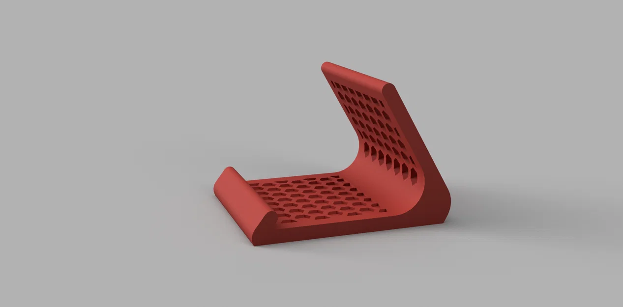 Giá đỡ điện thoại để bàn thiết kế tổ ong 3D hiện đại - Image 1