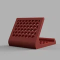 Giá đỡ điện thoại để bàn thiết kế tổ ong 3D hiện đại - Thumbnail 2