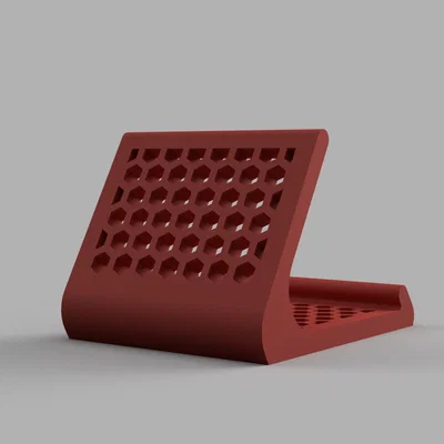 Giá đỡ điện thoại để bàn thiết kế tổ ong 3D hiện đại