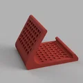 Giá đỡ điện thoại để bàn thiết kế tổ ong 3D hiện đại - Thumbnail 3