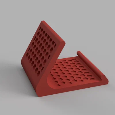 Giá đỡ điện thoại để bàn thiết kế tổ ong 3D hiện đại